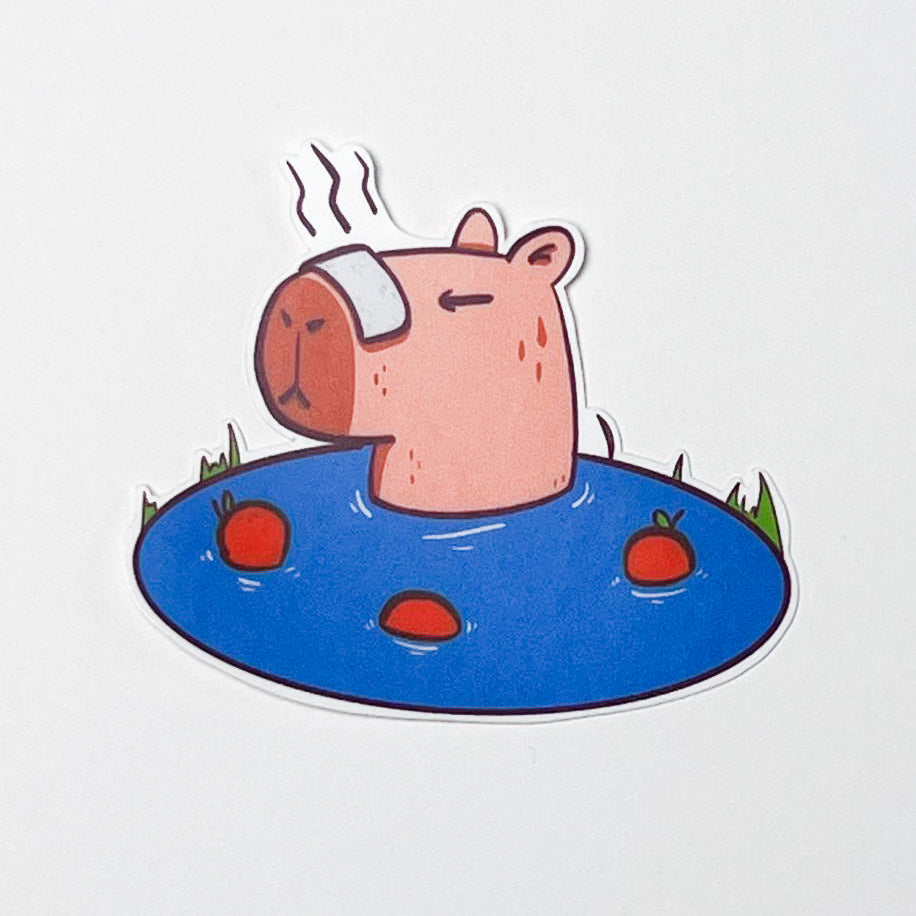 Capibara Sticker